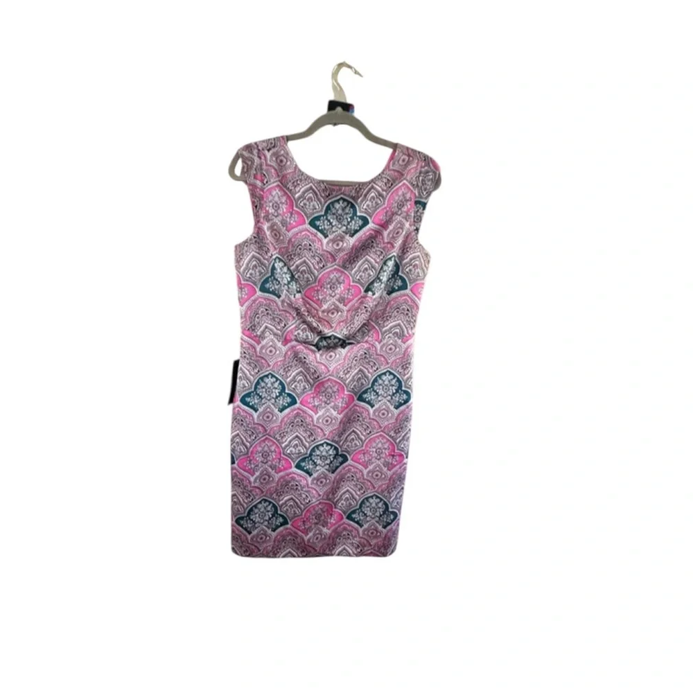 The Limited Pink and Gray Backless Dress